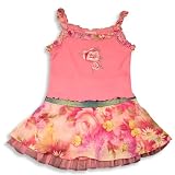 Lipstik Girls - Girls Skirt Set, Pink