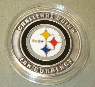 NFL Pittsburgh Steelers Challenge Coin Poker Card Cover