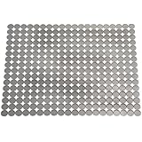 InterDesign Orbz Kitchen Sink Protector Mat, Large, Graphite