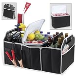 Trunk Organizer and Cooler Set (Black)