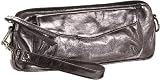 Latico Raven Cross-Body Organizer,Gunmetal,one size