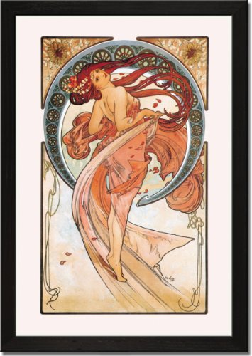 Framed Art Poster 20x30, Dance (Rose)
