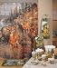 White Tail Deer Doe Shower Curtain Fabric Lodge Dcor