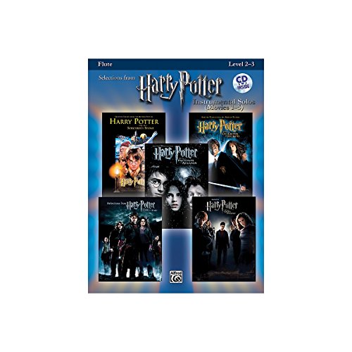 Alfred Harry Potter Instrumental Solos - Movies 1-5 Flute