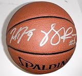 Derrick Rose & Luol Deng Chicago Bulls Autographed Hand Signed Basketball