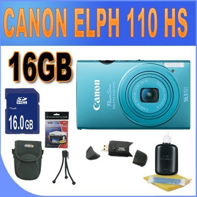 review Canon Elph 110 Blue B3