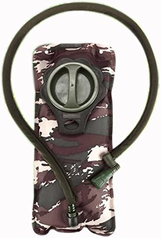 Yuaner 2L Liter Camouflage Hydration Bladder Water Pack Bag Reservoir Hydro Packs for Cycling Hiking Climbing Running