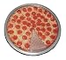 Z266 Pepperoni Pizza Pie Belt Buckle