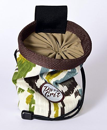 Pure Grit Easy Rider 60s Inspired Chalk Bag (Made in Usa) with Belt
