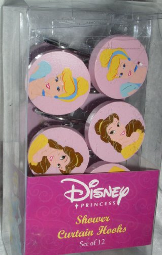 Disney Princess Shower Curtain Hooks
