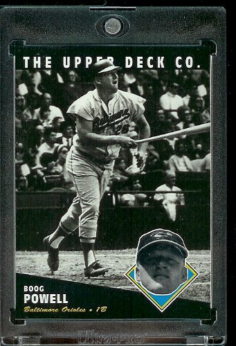 1994 Upper Deck All Time Heroes # 195 Boog Powell Baltimore Orioles Baseball Card- Mint Condition - Shipped In Protective ScrewDown Display Case!