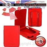 i-nique series alpha leather case cover for Ipod Nano 3rd Gen - Red