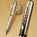 Jinhao 250 Silver and Gold Twist Ballpoint Pen