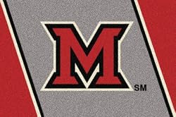 Miami (Ohio) Red Hawks 7' 8" x 10' 9" Team Spirit Area Rug