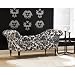 Skyline Deco Chaise Lounge - 6006-FIRENZA-B/W
