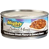 Mighty Dog Porterhouse Steak Flavor in Savory Sauce, 5.5-Ounce Cans (Pack of 24)