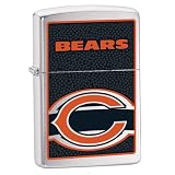 Zippo Chicago Bears High Polish Chrome Lighter