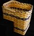 Amish Handmade Large 9 Inch Stair Step Basket. Give Your Rustic Country Home Decor Some Flair By Placing This Functional Handmade Basket on the Steps. Carry Items up and Down the Stairs with Ease. As with All the Baskets the Amish Families Make, This Basket Makes up Into a Very Unique Gift Basket. This Is a Top Selling Basket That Is Beautifully Crafted, You'll Love It. Colors May Vary (Brown, Black, Red, Blue, Green, Purple, Burgundy, Natural)