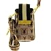 Licensed Brown Bunny Print Playboy - Vertical Cellphone Pouch - Magnetic Flap to Secure Phone - Shoulder Length Strap