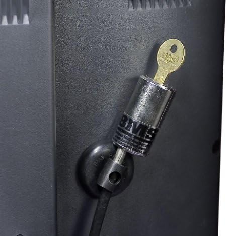 BMS Cable Lock Kit for Flat Panel TV's with Flex Pads
