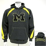 Michigan Wolverines Charcoal Varsity Hooded Sweatshirt