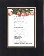 Touching and Heartfelt Poem for Sisters - My Sister, My Forever Friend Poem on 11 x 14 inches Double Beveled Matting