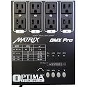 Optima Lighting MATRIX DMX PRO 4 Channel Double Output Dimmer Pack