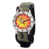 Marvel Comics Kids' MA0103-D2805-Camo Marvel 'Human Torch' Classic Time Teacher Watch