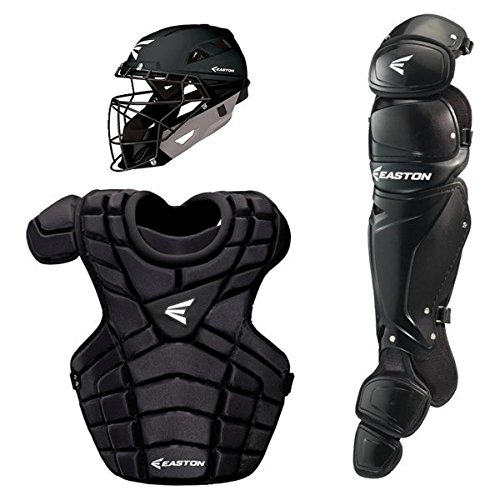 Easton M10 Youth Custom Catchers Set, Black/Black Sporting Goods Team