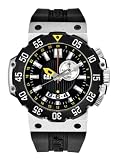 CAT Watches - Deep Ocean GMT - Black/Yellow -- Black Rubber Strap