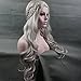 Generi Sexy Long Grey Body Wavy Cosplay Wig Halloween Costume Wig(1803)
