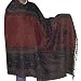 Jacquard Shawl Wool Winter Accessory 80 x 40 inches
