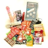 LifeStyles Condoms Wild Weekend and Rabbit Vibrator Deluxe Naughty Novelties
