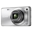 Sony DSC-W290S Digitalkamera (12 Megapixel, 5-fach opt. Zoom, 3" Display) silber