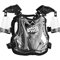 Answer Racing Nova Youth Roost Deflector MX Motorcycle Body Armor - Black