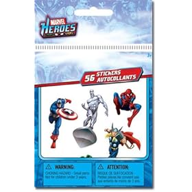  Marvel Comics Heroes Big Bits Sticker Pack