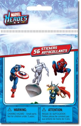  Marvel Comics Heroes Big Bits Sticker Pack
