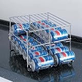 Organize It All Chrome 24 Can Holder