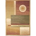 Horizon Modern Art Rug Collection - Beige