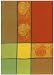 Waffle Weave 100% Cotton Pumpkin Orange Dishtowel 18" X 28" Set / 6