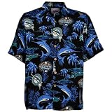 Reyn Spooner Florida Marlins Hawaiian MLB Scenic Button-up Shirt