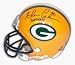 Ahman Green Autographed Green Bay Packers Riddell Mini Helmet Inscribed 