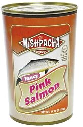MISHPACHA Pink Salmon, 14.75-Ounce Cans (Pack of 4)