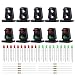 Evemodel 10 Sets Target Faces with LEDs Railway Dwarf Signal HO OO Scale 2 Aspects JTD21