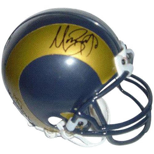 Marc Bulger Autographed St. Louis Rams Mini Helmet