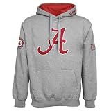 NCAA Alabama Crimson Tide Ash Automatic Hoody Sweatshirt