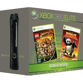 Xbox 360 Elite Console 120GB with 2 Bonus Games