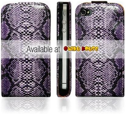 Iphone 4s Case Snake Skin - Violetta (Violet Iphone Cover)