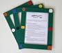 Kids Art Frames - Button Frames - Green Lightweight Plastic Frames - Standard Size