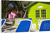 Canvas Prints of Beach cabanas, Princess Cays, Eleuthera Island, Bahamas, West Indies, Central from Robert Harding Canvas Prints of Beach cabanas, Princess Cays, Eleuthera Island, Bahamas, West Indies, Central from Robert Harding